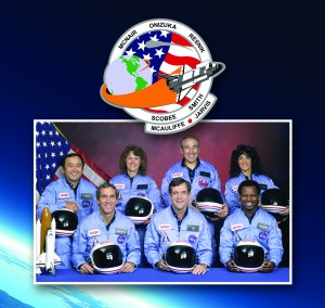 Challenger Crew + Badge